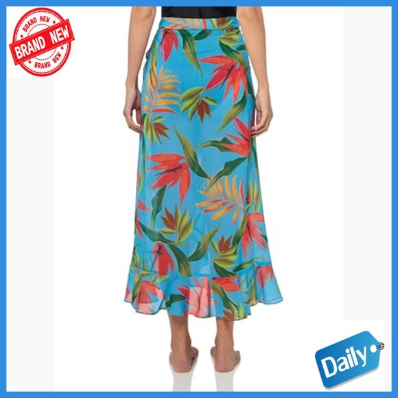 Large Polyester Sarong Coverup Multiway Skirt Dress Beachwear - Picture 2 of 3